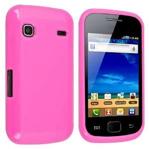 Pink Jelly TPU Rubber Skin Case + Clear Reusable Screen Protector for 