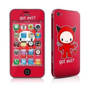  Got Evil Design Protective Skin Decal Sticker for Apple iPhone 