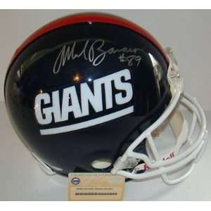Mark Bavaro SIGNED Proline Game Giants Helmet STEINER  