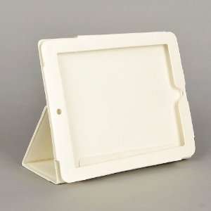  Apple iPad Leather Case & Stand Cover Bag White