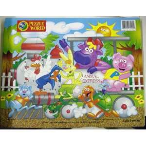 Animal Express Train Puzzle Toys & Games
