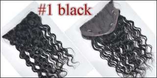 BEST QUALITY Lace Wave Human Hair Wig #1 20  