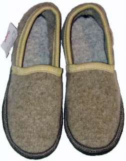   Slipper Moccasin NWT Boiled Wool Unisex Style from Austria  