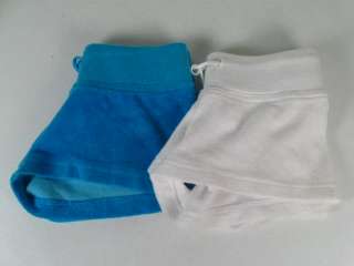 LOT 2 HARDTAIL Blue White Drawstring Shorts Size M  
