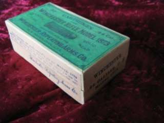 AUTHENTIC REPLICA WINCHESTER MODEL 1873 44 CAL CARTRIDGE BOX  