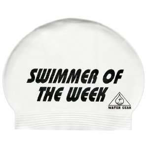  Water Gear Swimmer of the Week Latex Swim Cap