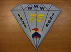 Boy Scout OA Order Of The Arrow Wagion Lodge 6 75th Anniv Jacket Back 