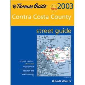  2003 Contra Costa Country Street Guide (Thomas Guide Contra Costa 