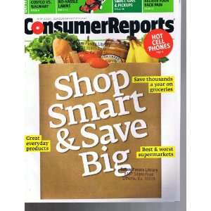 CONSUMER REPORTS MAGAZINE MAY 2009 SHOP SMART AND SAVE BIG Various 