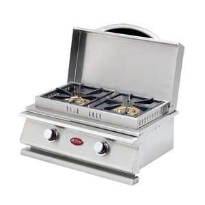  Cal Flame Deluxe Side by Side Burner Patio, Lawn & Garden