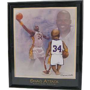   Lakers Shaquille ONeal Shaq Attack Picture