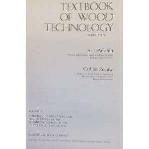  Textbook of Wood Technology a panshin Books