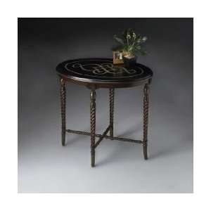  Butler Specialty Oval Accent Table Fossil Stone Top