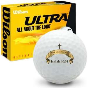  Isaiah 40 31   Wilson Ultra Ultimate Distance Golf Balls 