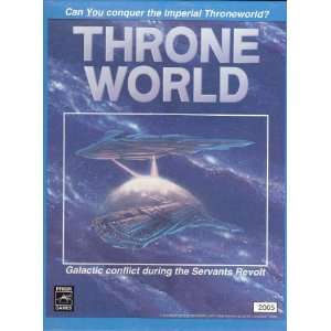  Throneworld Galactic Conquest Game staff Books