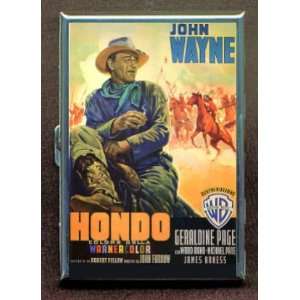 JOHN WAYNE HONDO POSTER ID Holder, Cigarette Case or Wallet MADE IN 