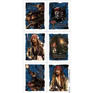  Pirates of the Caribbean On Stranger Tides Stickers Toys 