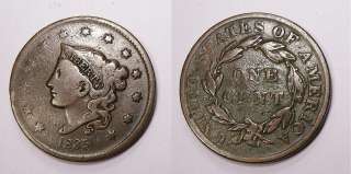 1835 Large Cent INV#75 5  