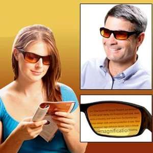 AS SEEN ON TV HD HIGH DEFINITION VISION BIFOCAL READERS READING SUN 