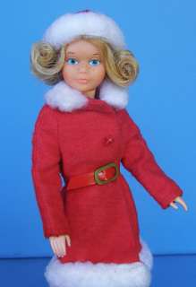   MOD 1976 DELUXE QUICK CURL SKIPPER Barbie Doll in BEST BUY Winter Coat