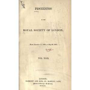    Proceedings. V. 1 75; 1800 1904 Royal Society Of London Books
