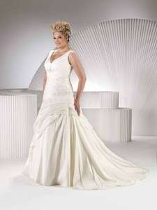 2012 Charming Plus size Girl bridal gown wedding dress New Style 