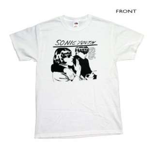 Sonic Youth   White Goo T Shirt  