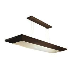   Light with Hanging Cable Kit, Oil Rubbed Bronze with White Linen