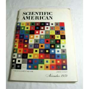   Scientific American Magazine November 1959 Scientific American Books