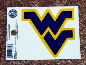   Virginia Mountaineers NCAA Sticker Static Cling / Window Cling Decal