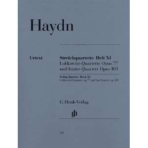 com Haydn String Quartets Book XI op. 77 und 103 (Lobkowitz Quartets 