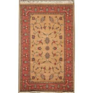 Pak Persian Area Rug with Silk & Wool Pile    Category 5x6 Rug 