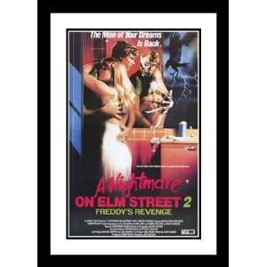  Nightmare on Elm Street 2 32x45 Framed and Double Matted Movie 