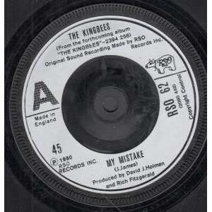 MY MISTAKE 7 INCH (7 VINYL 45) UK RSO 1980