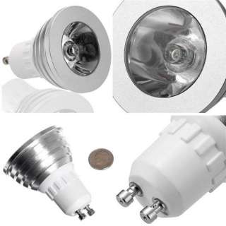 3W E27/ GU10 MR16 16 Color Changing RGB LED Light Bulb Lamp 85~265V 