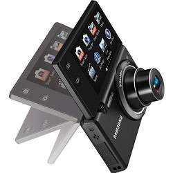 Samsung MV800 16.1 MP MultiView Black Digital Camera 044701016250 