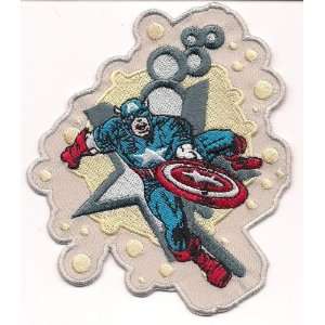  Marvel Comics Captain America Star Embroidered PATCH 