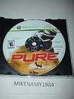 PURE atv racing game disc in case for XBOX 360