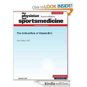 The Critical Role of Vitamin B12 (The Physician and Sportsmedicine 