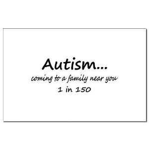  Autism, Coming To A Family Near You Mini Poster Pr Autism 