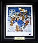 Autographed 500 Goals Scorer Lithograph LTD ED RARE  