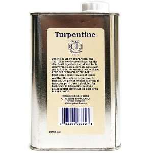  Grumbacher Gum Spirits of Turpentine 32 oz. can