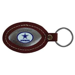 Dallas Cowboys NFL Football Key Tag (Leather)  Sports 