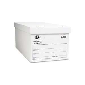 Sold as 1 CT   Light duty storage boxes offer liftoff lids for easy 