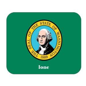  US State Flag   Ione, Washington (WA) Mouse Pad 