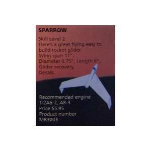  Starlight Sparrow Model Rocket 