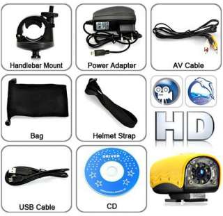 Mini Digital Sports video Camera HD 720p 20M Waterproof DVR Cam dv 