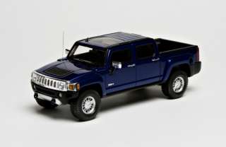 LUXURY COLLECTIBLES 2008 Hummer H3T All Terrain Blue  