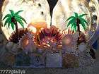 1950s TV Lamp Night Light Sea Shells Abalone​ Coral Flaming​o 