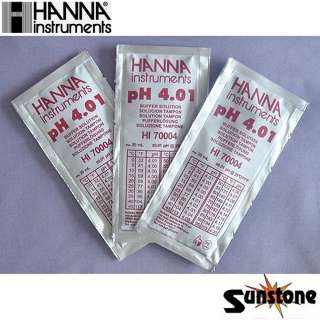 Hanna pH4.01 Calibration Buffer Solution   3 PACK  